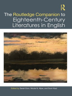 cover image of The Routledge Companion to Eighteenth-Century Literatures in English